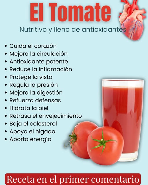 Beneficios del tomate para la salud