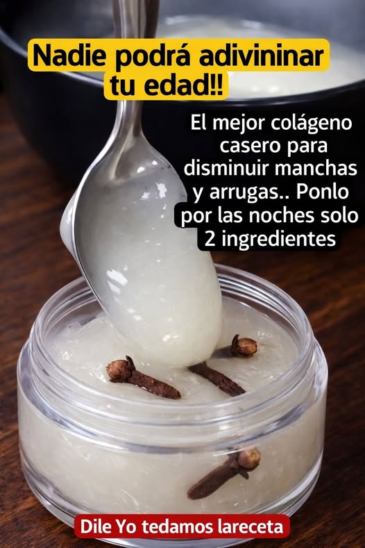 Colágeno casero nocturno