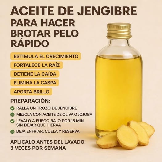 Aceite de Jengibre
