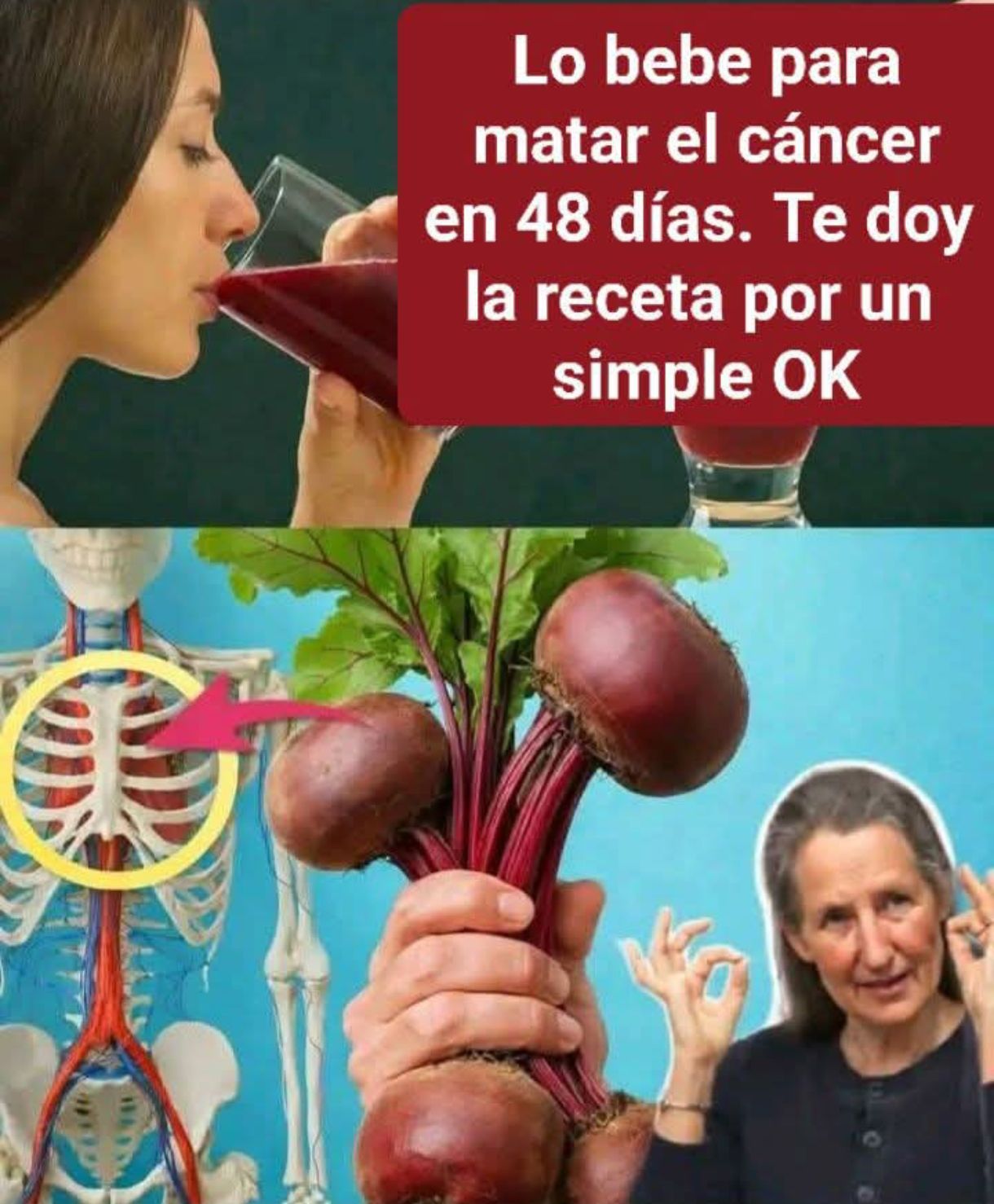 Batido de remolacha y zanahoria