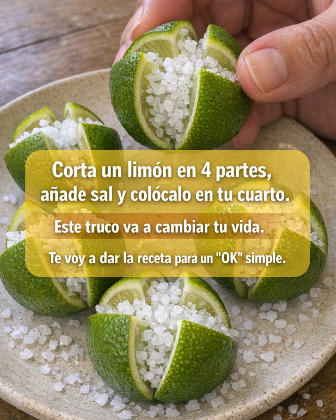 Limón y sal