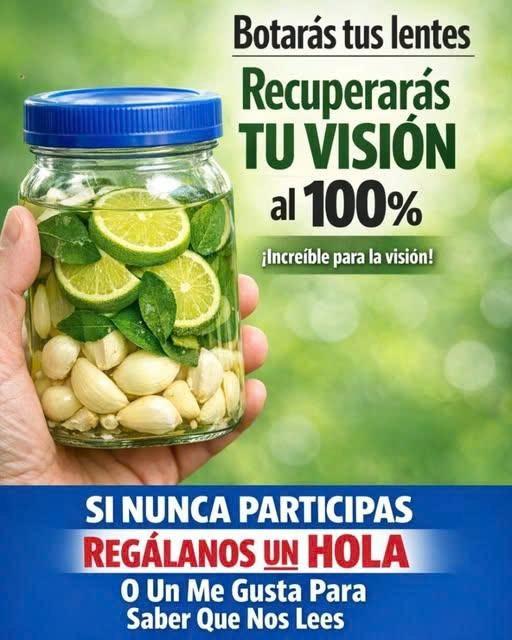 Remedio casero con ajo y limón para la vista