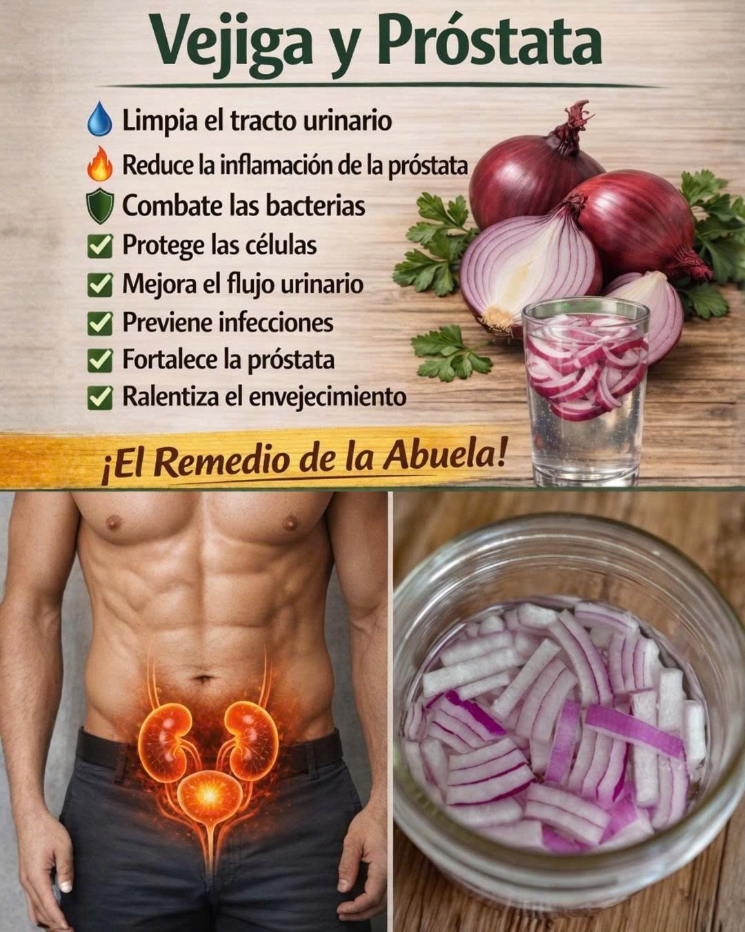 Ingredientes para el remedio natural