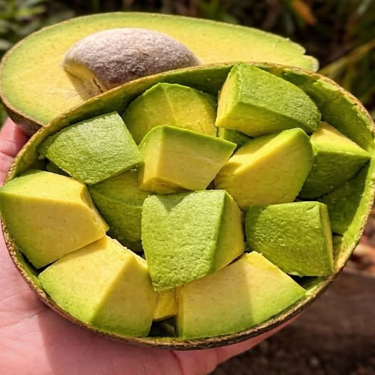 Aguacate cortado