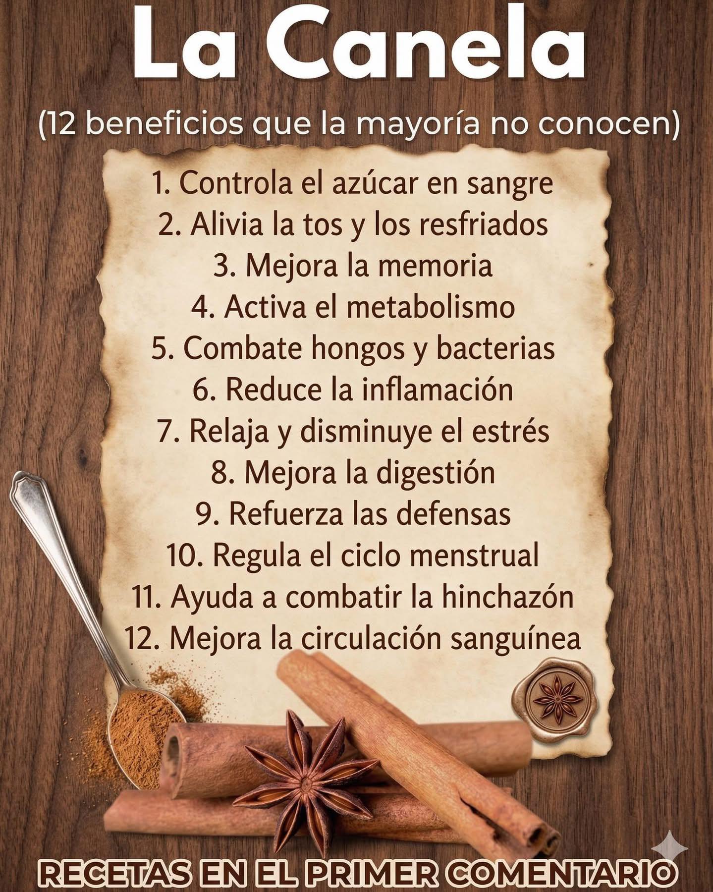 Canela y sus Beneficios