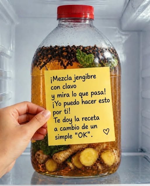 Mezcla de jengibre y clavo