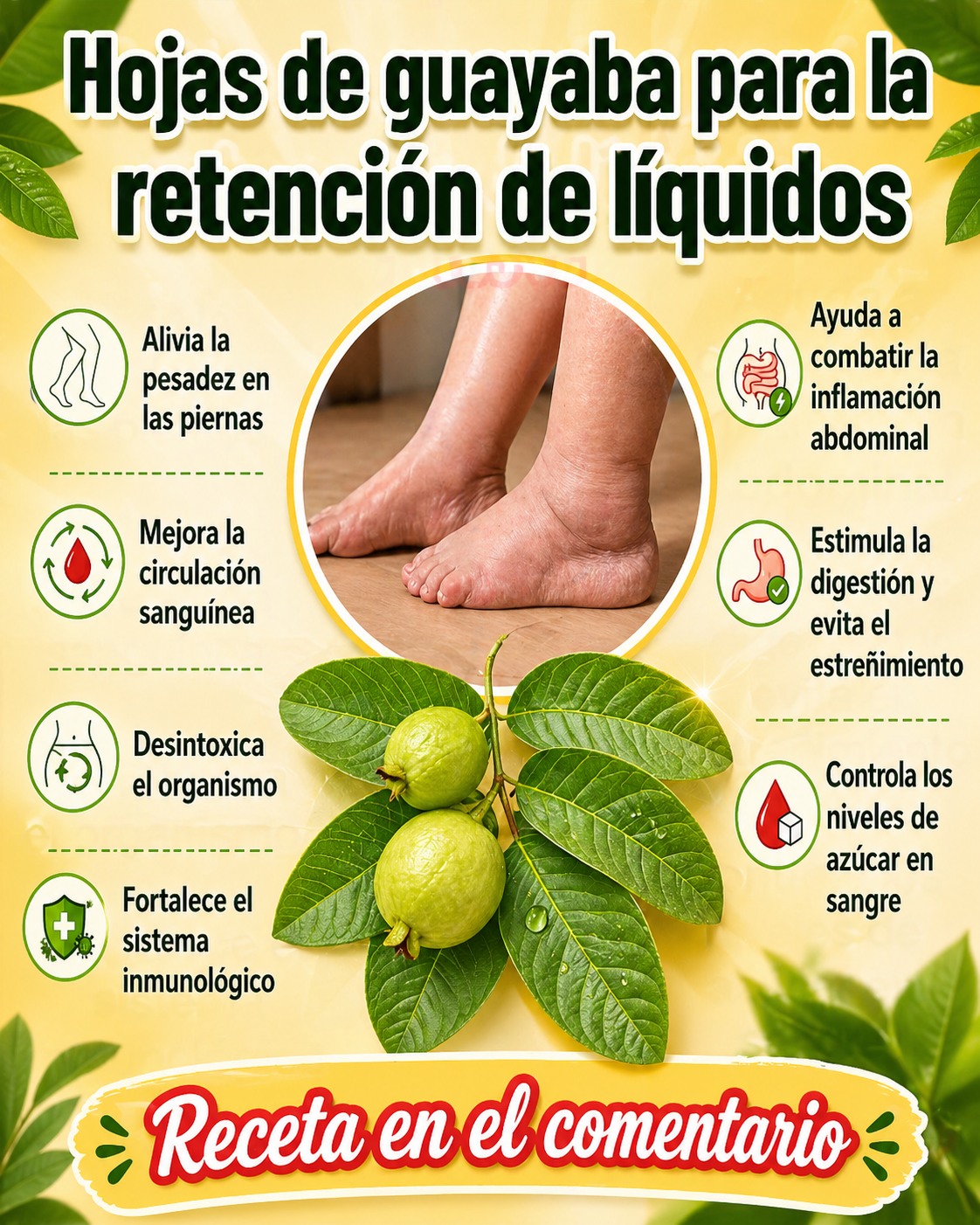 Beneficios de las hojas de guayaba