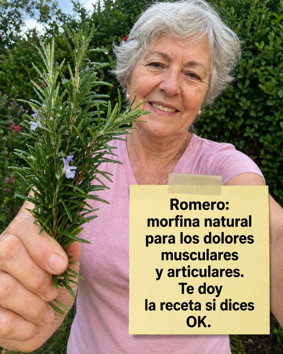 Romero: morfina natural para los dolores musculares y articulares.