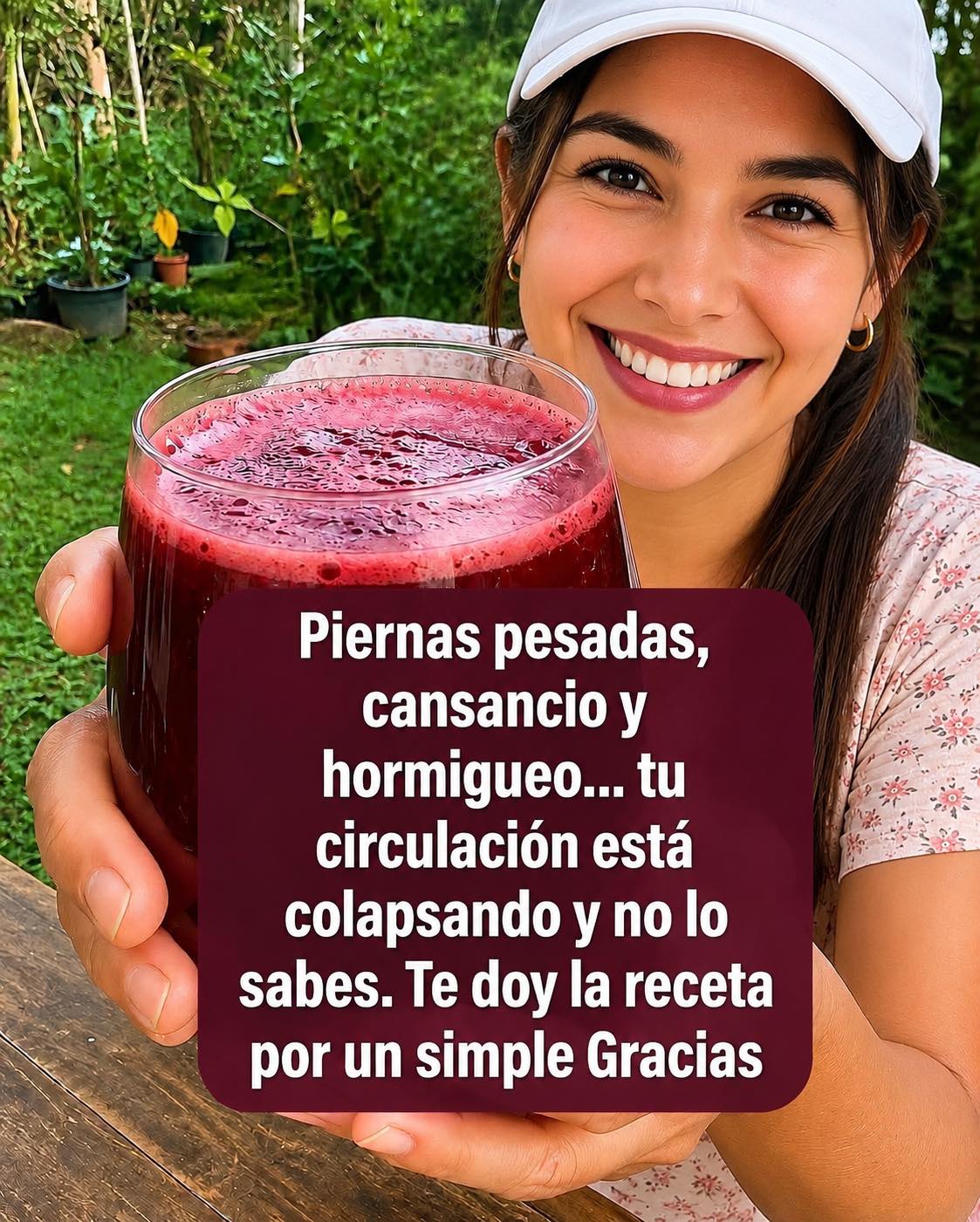 Batido natural para mejorar la circulación