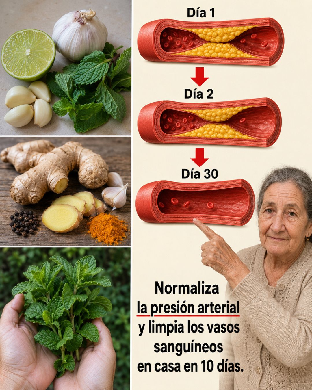 Alimentos naturales para arterias sanas