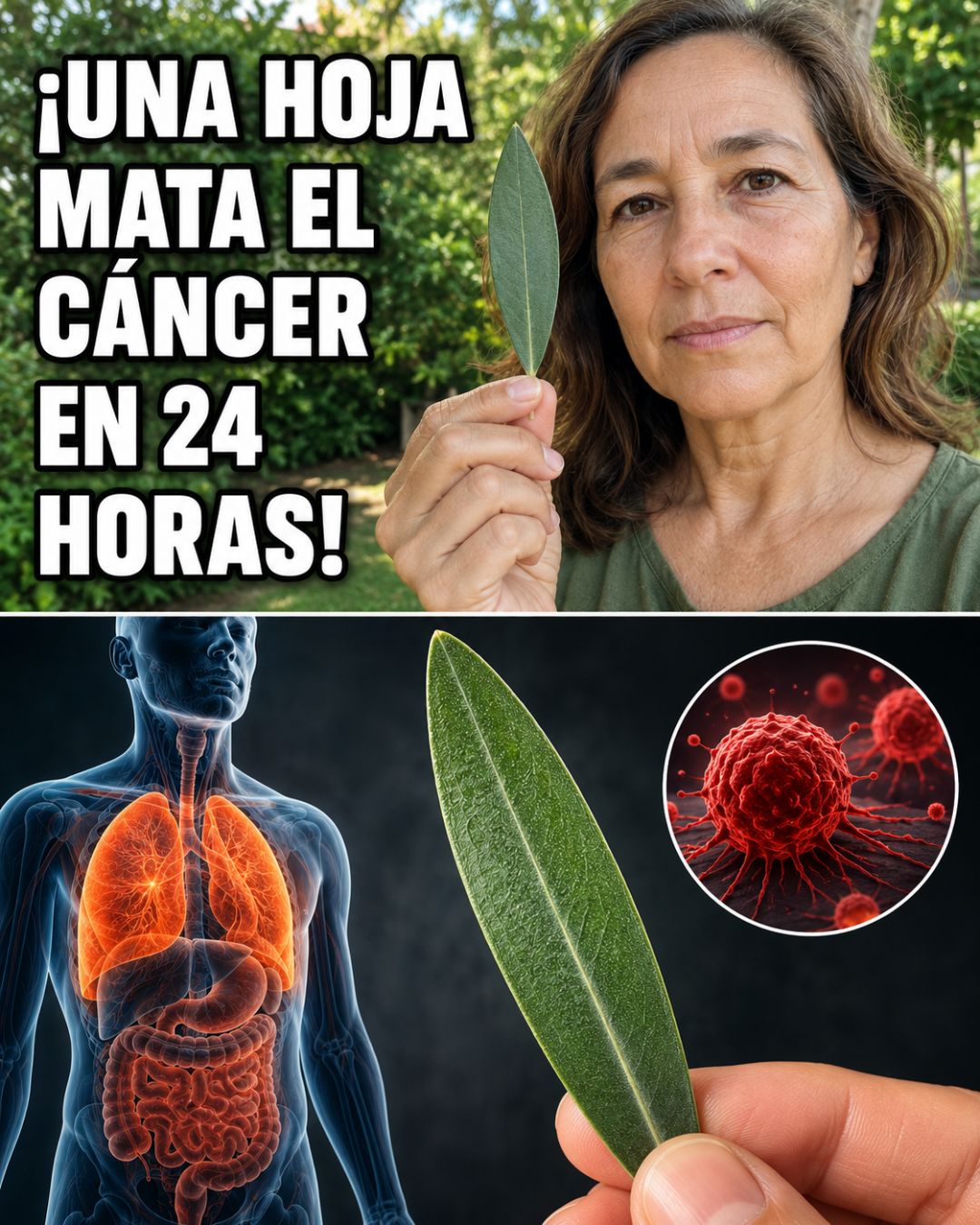 Hoja que fortalece defensas