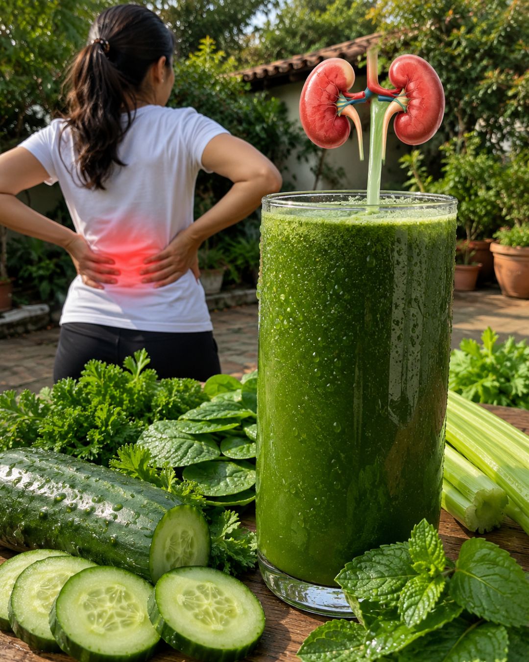 Jugo de Apio con Ingredientes Frescos