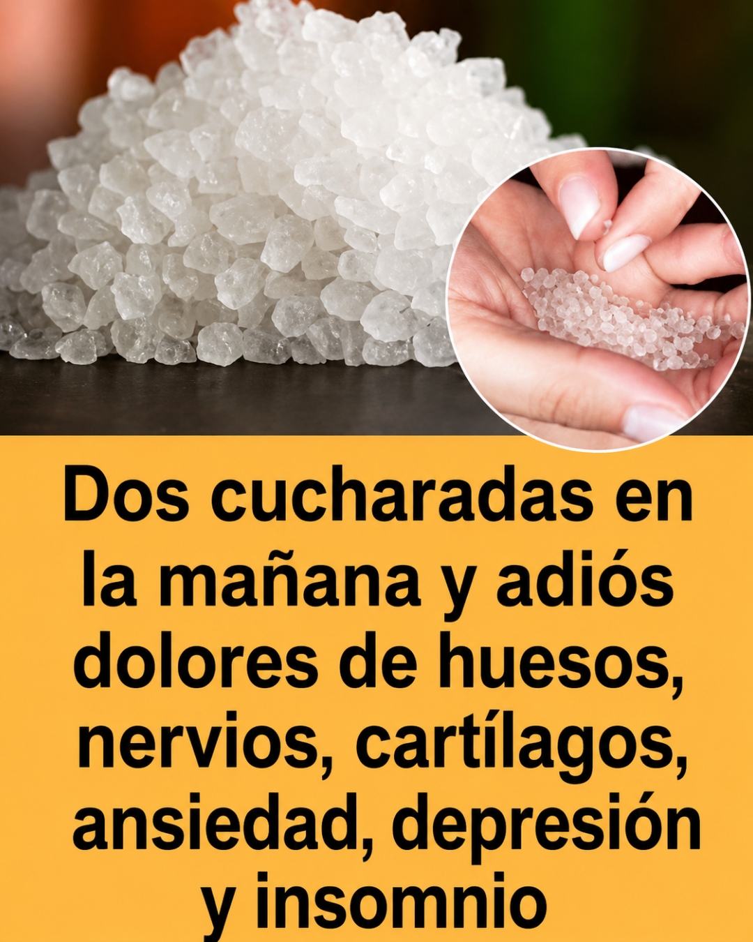 Cristales de Vinagre de Manzana