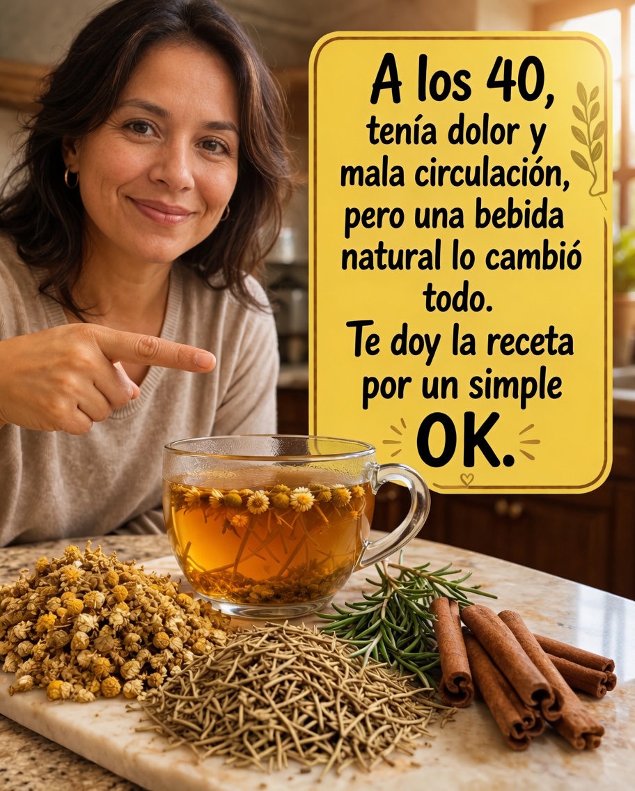 Infusión de manzanilla romero y canela