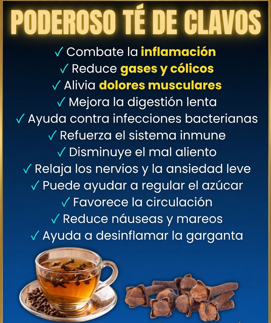 Té de Clavo de Olor