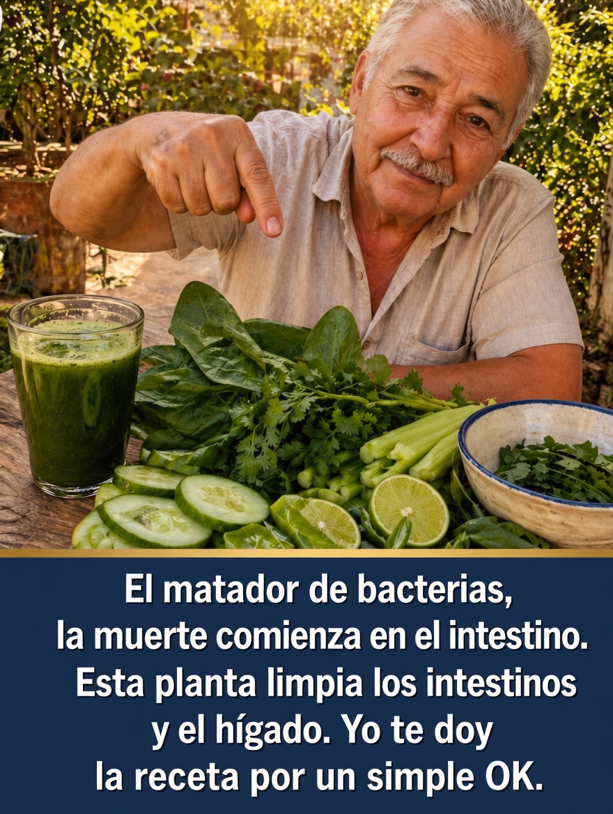 Verduras Frescas y Jugo Verde