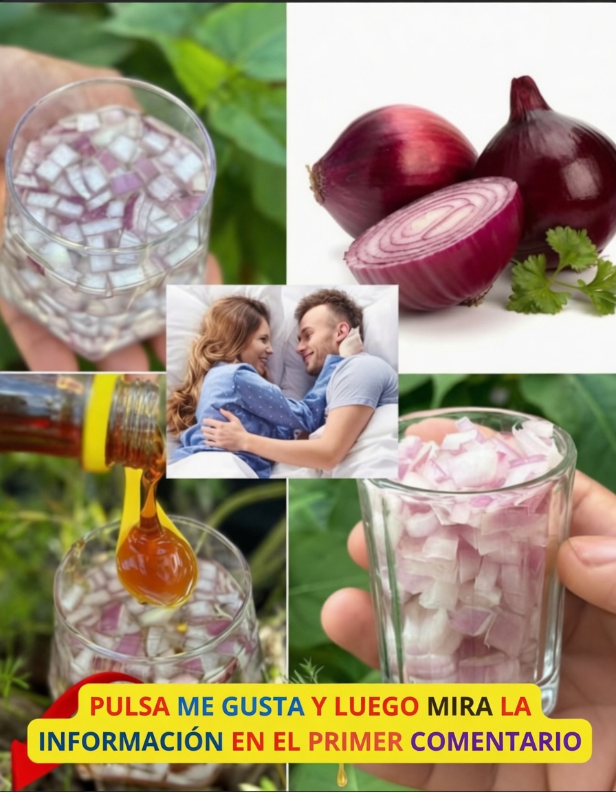 Bebida de cebolla morada