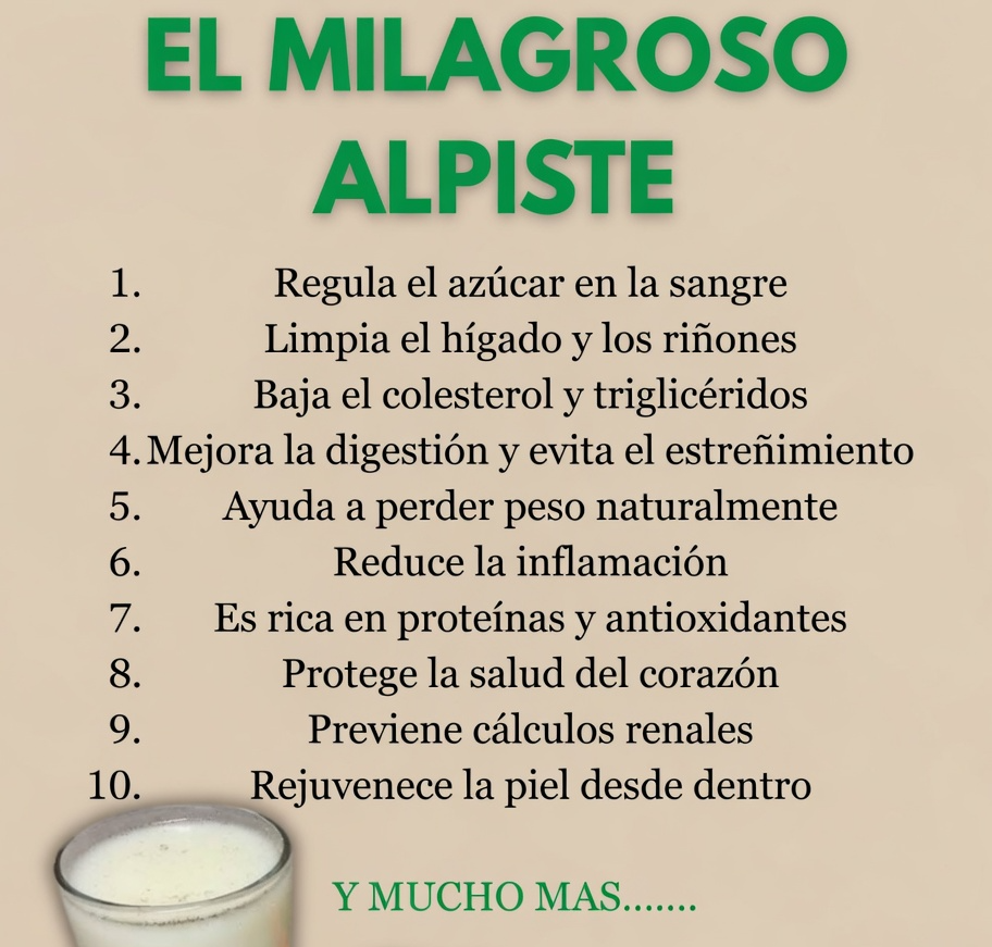 Leche de Alpiste