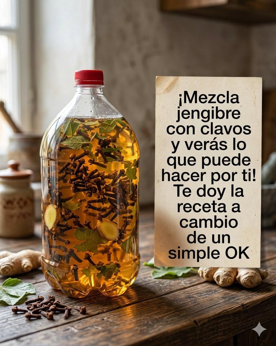 Infusión de jengibre y clavos de olor