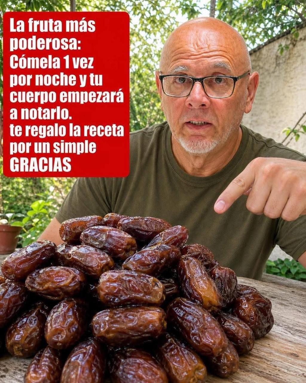 Dátiles sobre una mesa