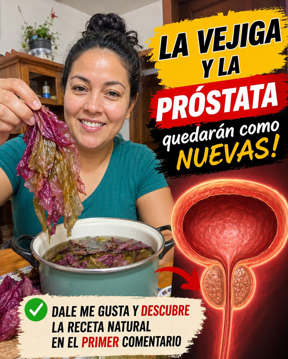 Remedio Casero para Vejiga y Próstata