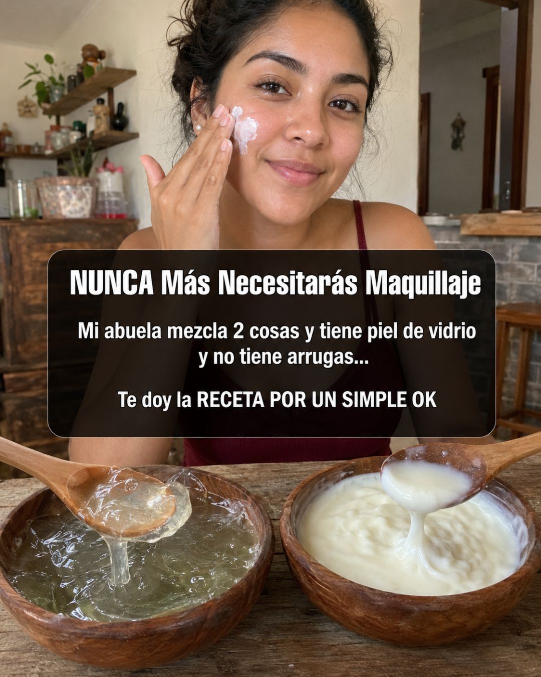 Mascarilla nocturna para rejuvenecer la piel
