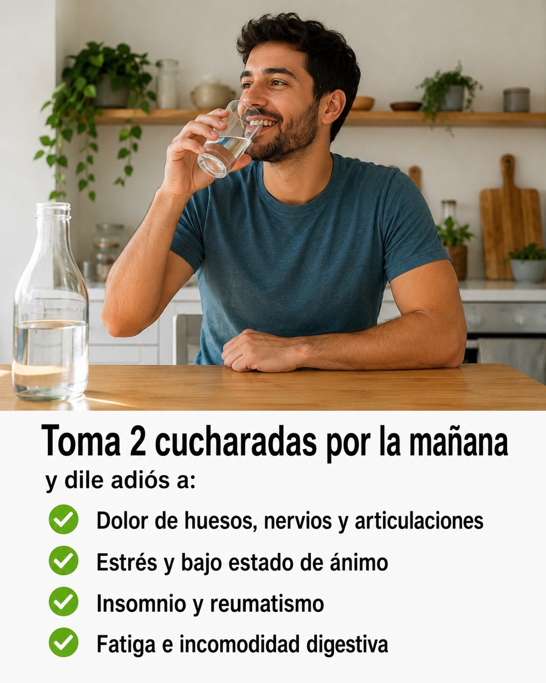Persona bebiendo vinagre de manzana