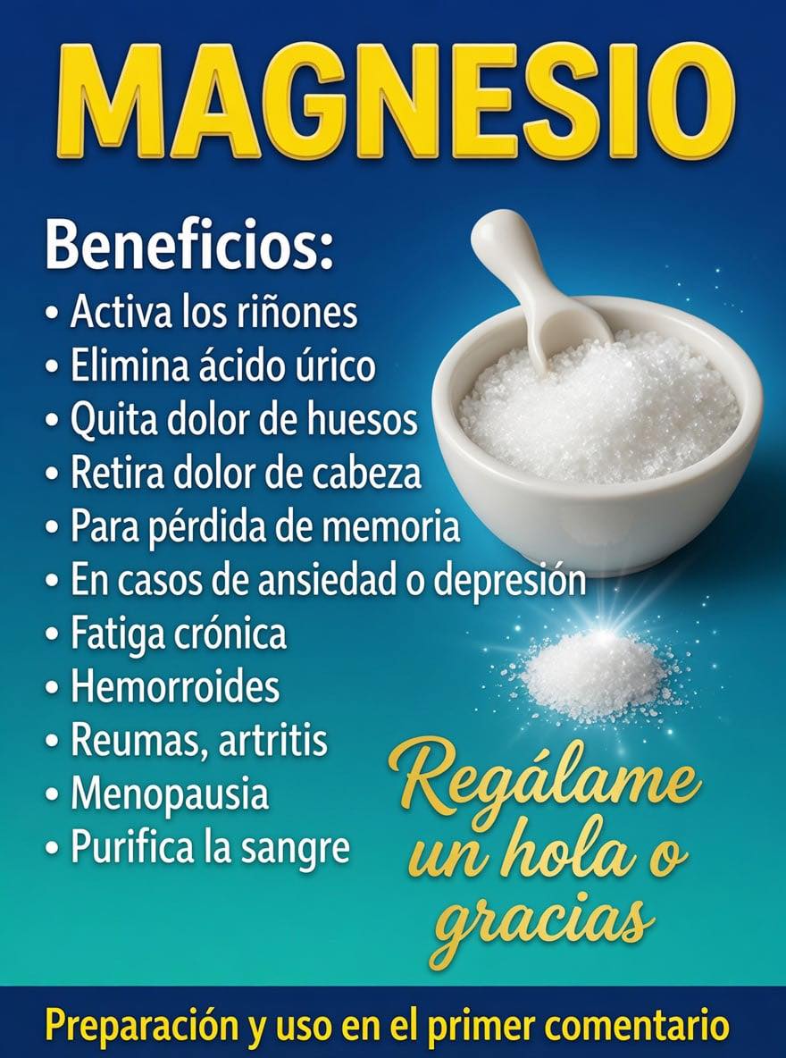 Beneficios del Magnesio