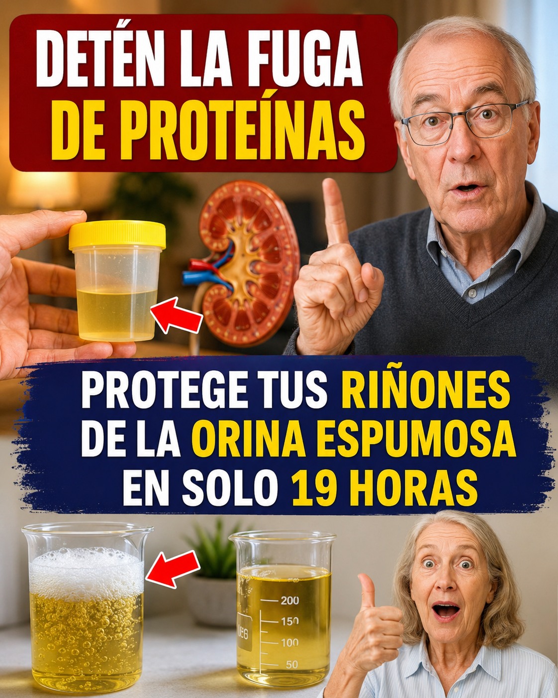 Salud renal y pérdida de proteínas en la orina