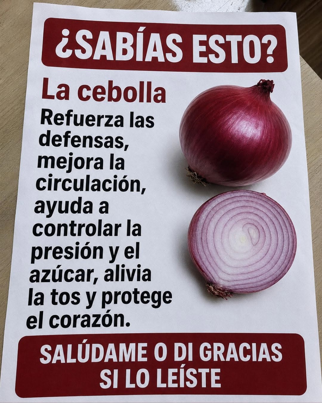 Propiedades de la Cebolla Morada
