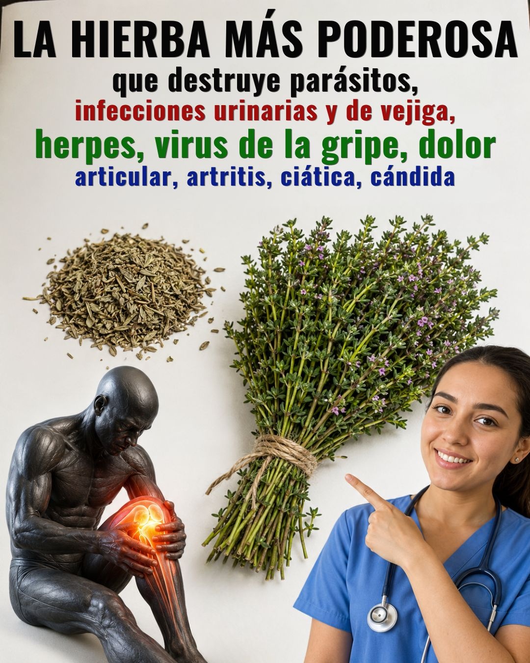 Tomillo hierba medicinal