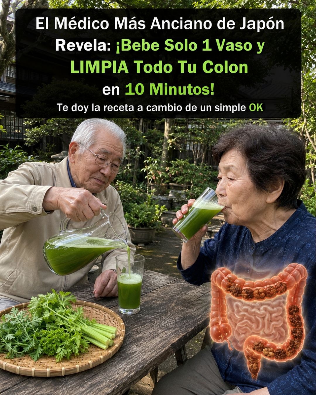 Bebida de Apio y Limón
