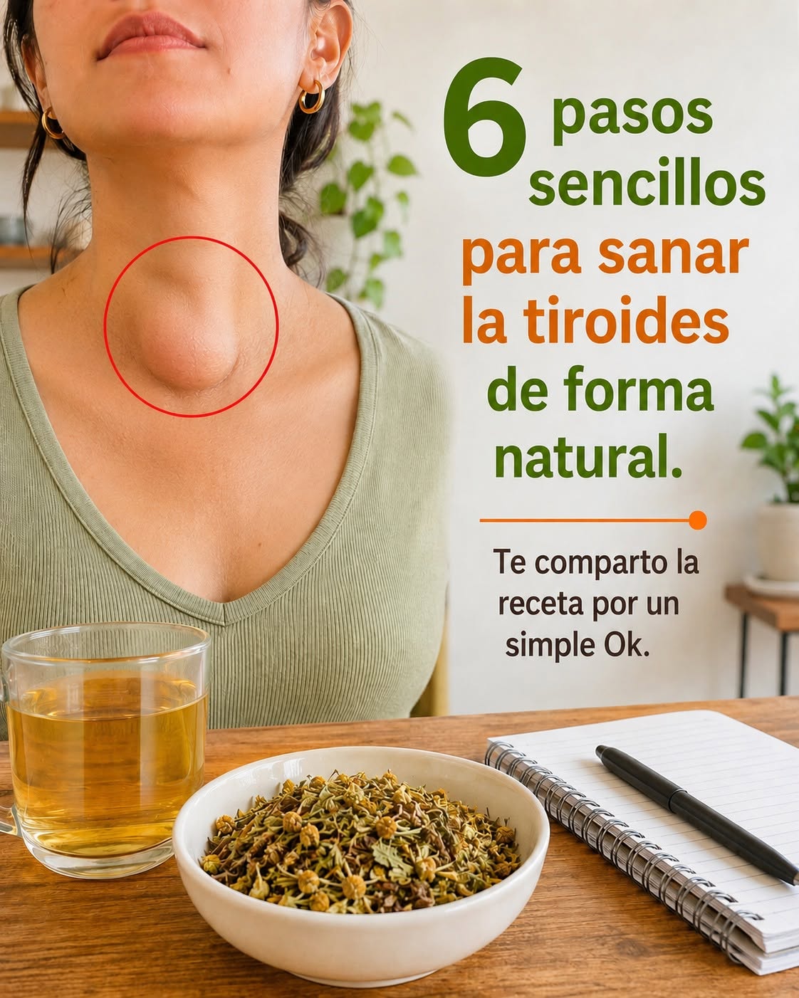 Imagen de remedios naturales para la tiroides