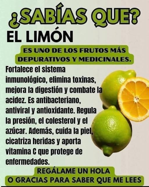 Beneficios del Limón