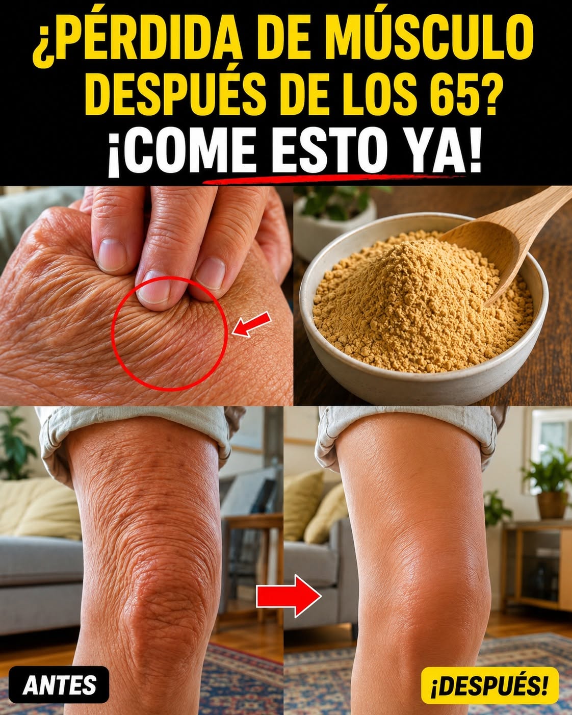 Antes y Después Rodilla