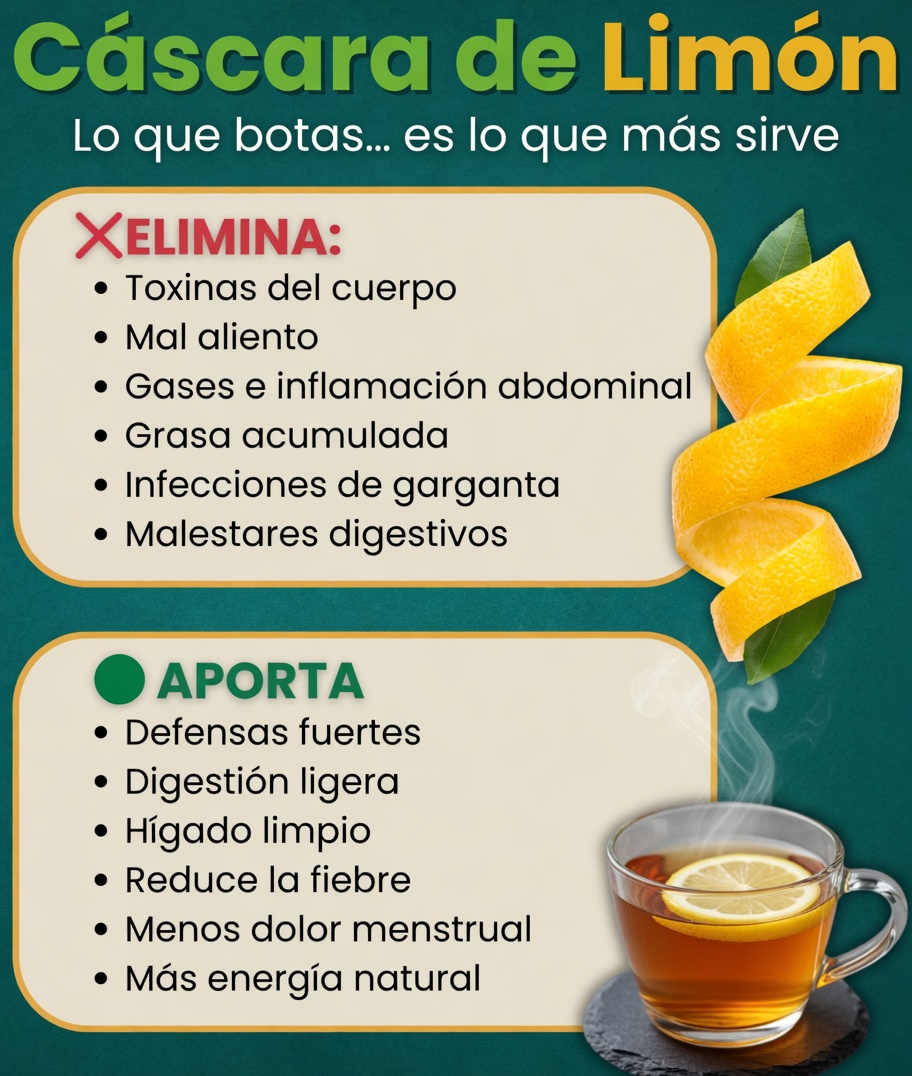 Té de Cáscara de Limón