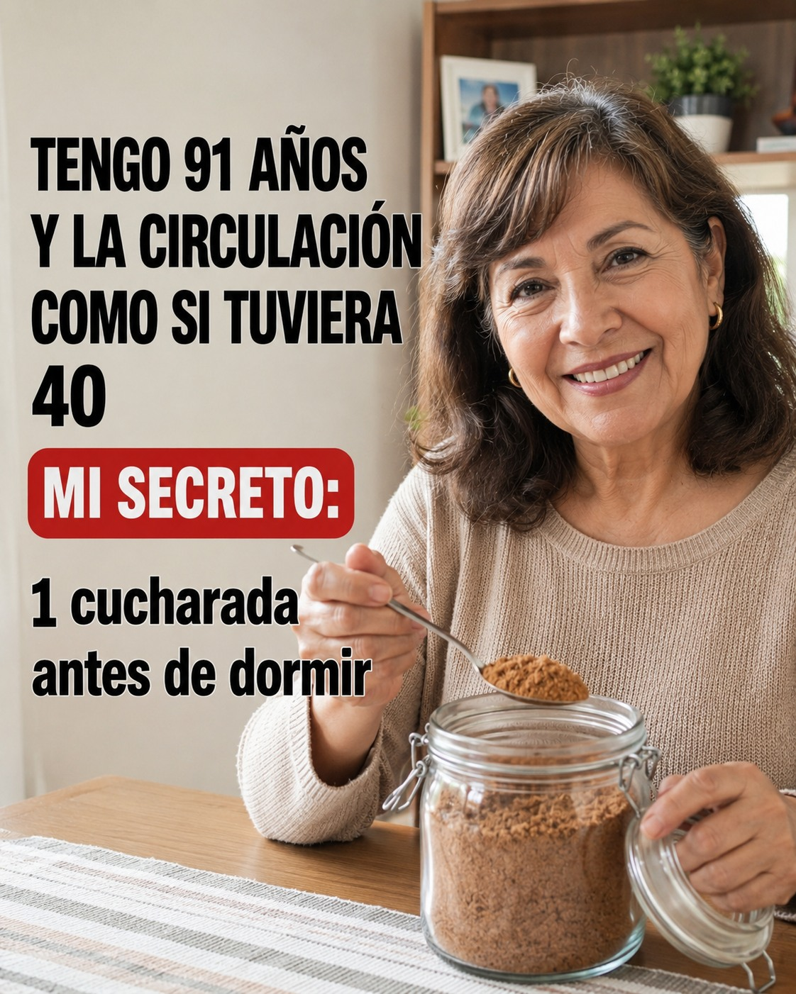 Receta para mejorar la circulación