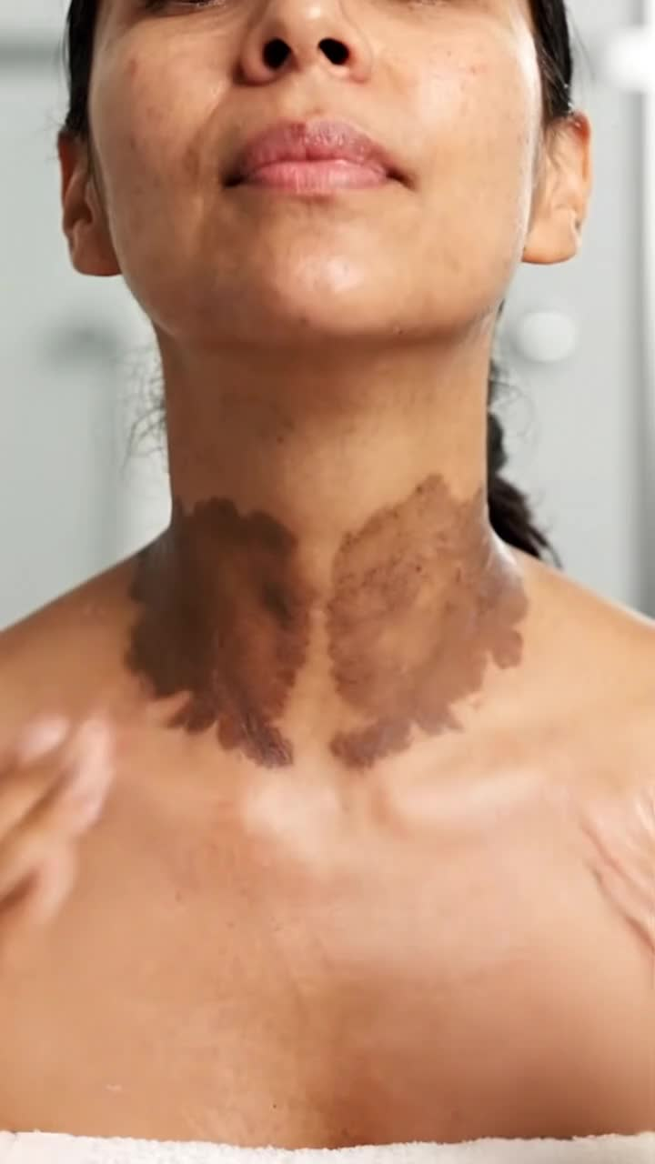 Cuidado Casero Para Cuello Oscuro