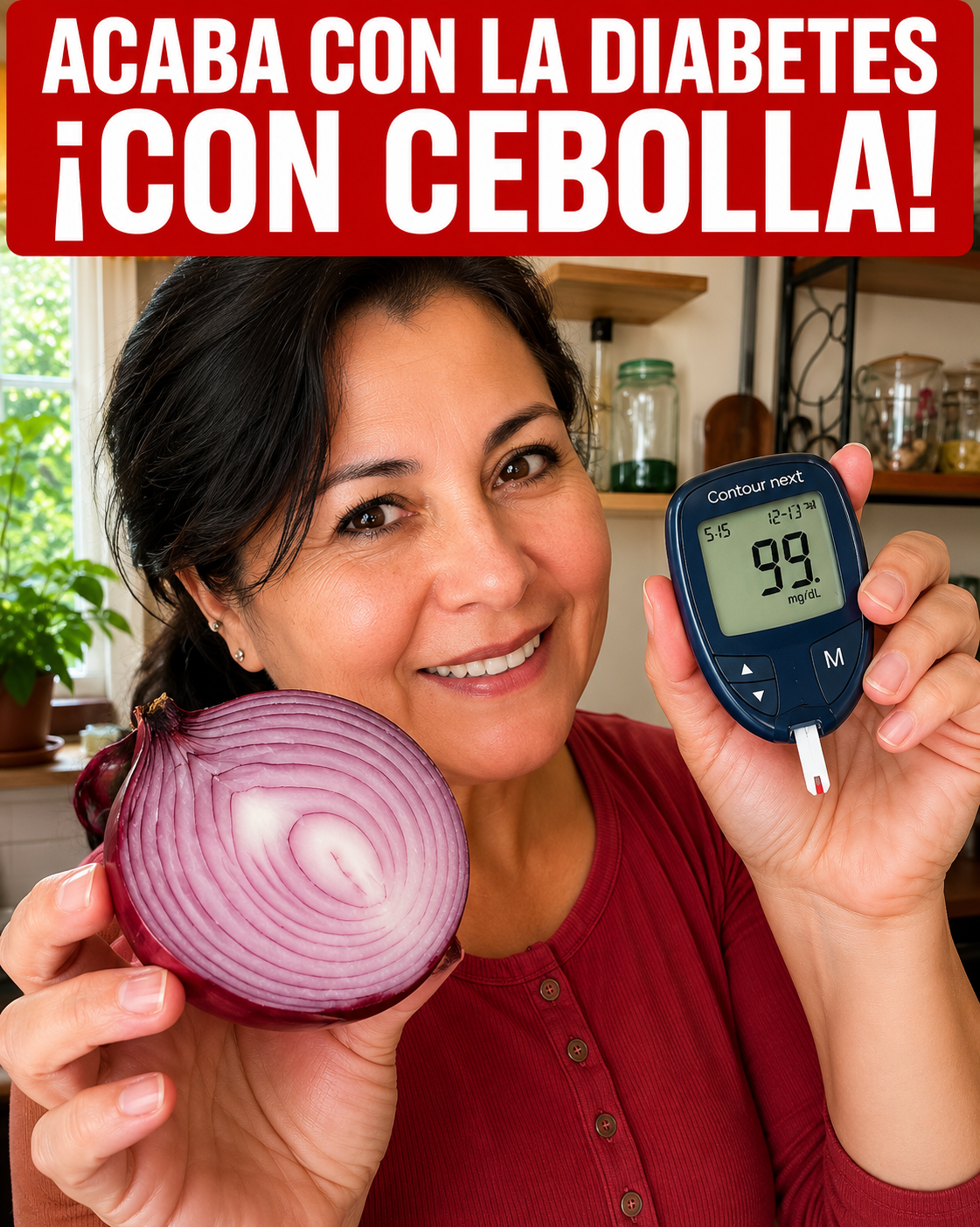 Cebolla morada fresca