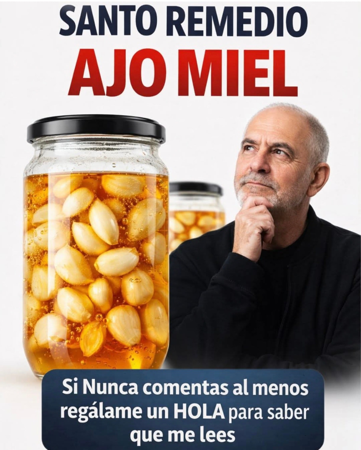 Mezcla de Miel Ajo y Manzana