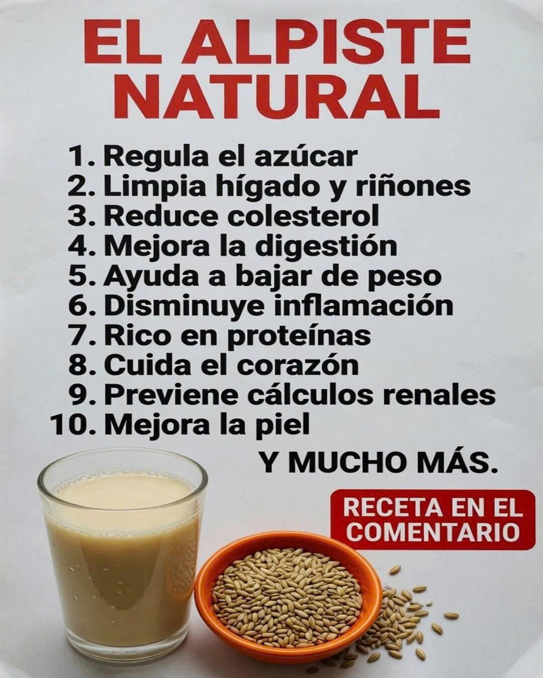Leche de Alpiste