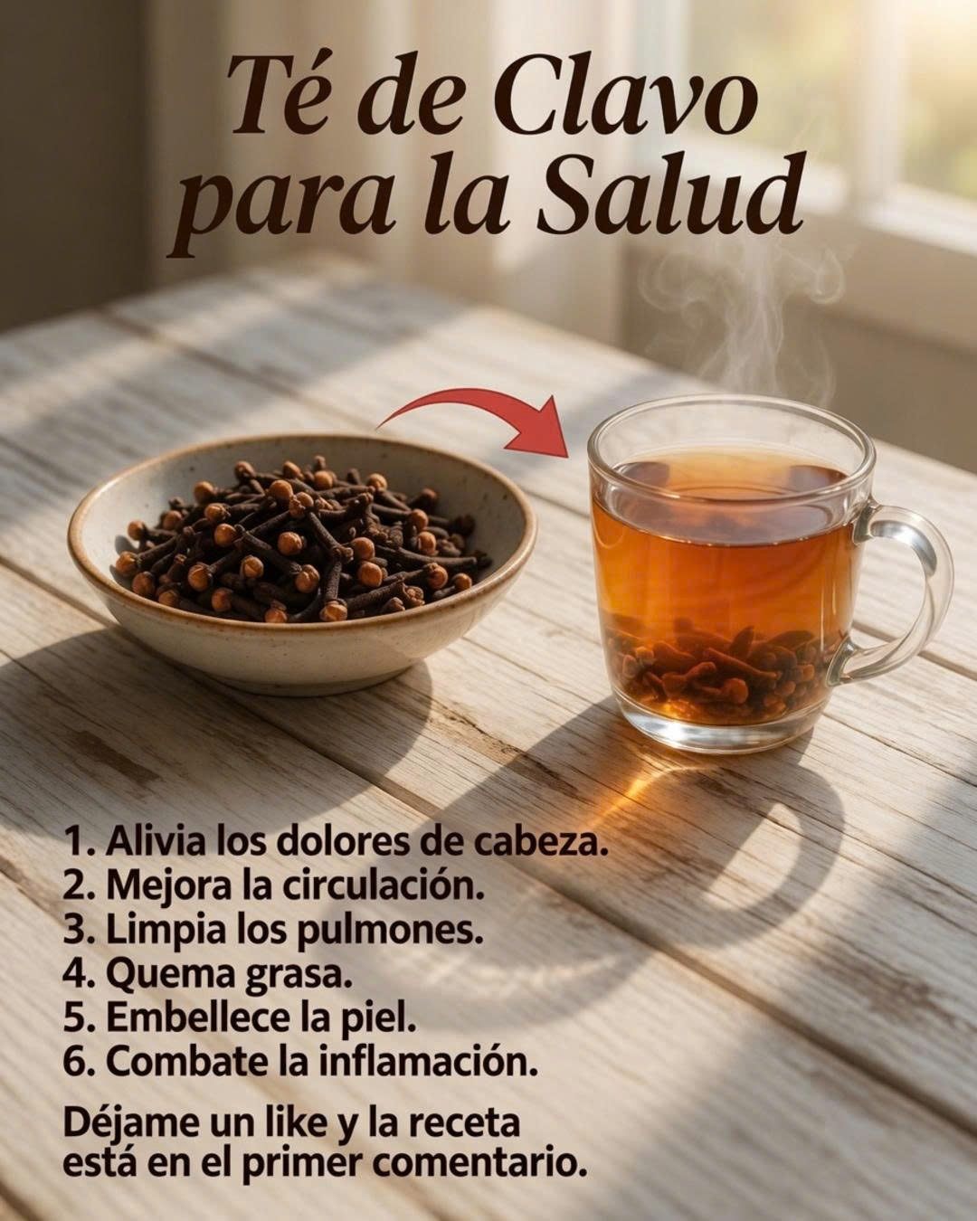 Té de Clavo para la Salud