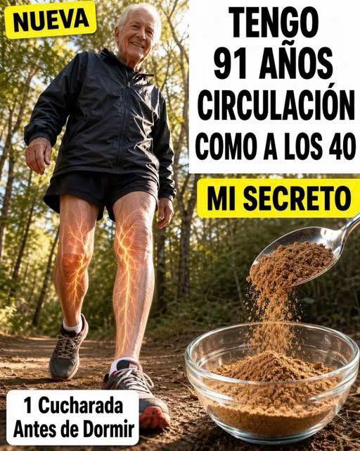 Promoción de un bocado nocturno natural para la circulación