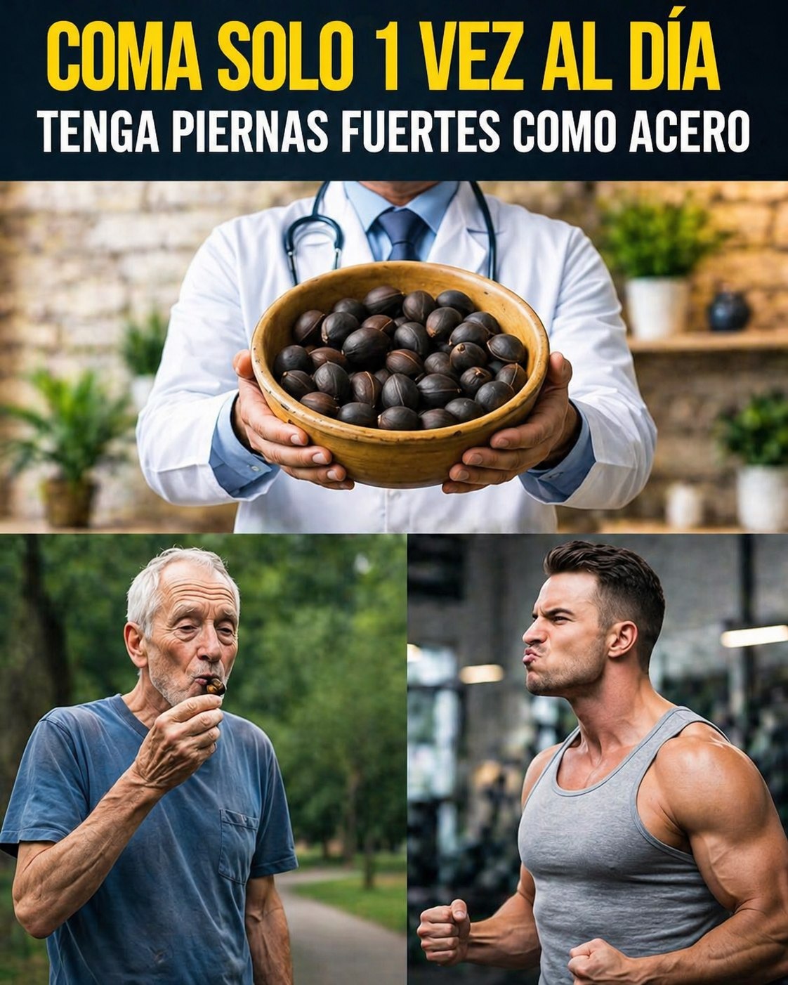 Personas mayores comiendo
