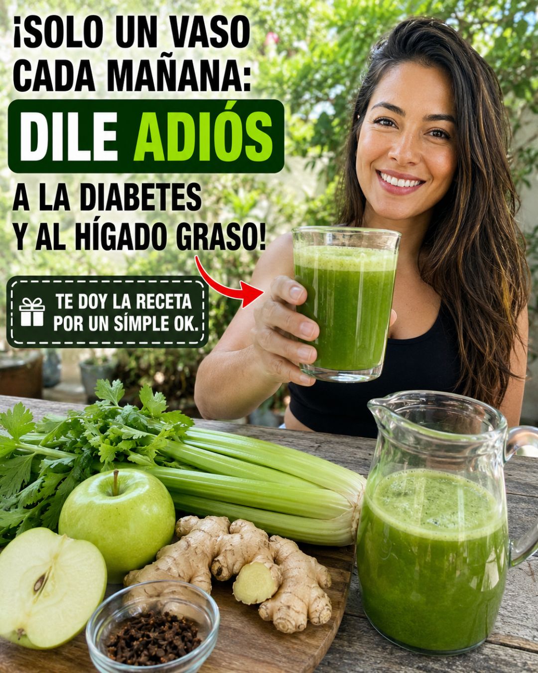Jugos verdes saludables