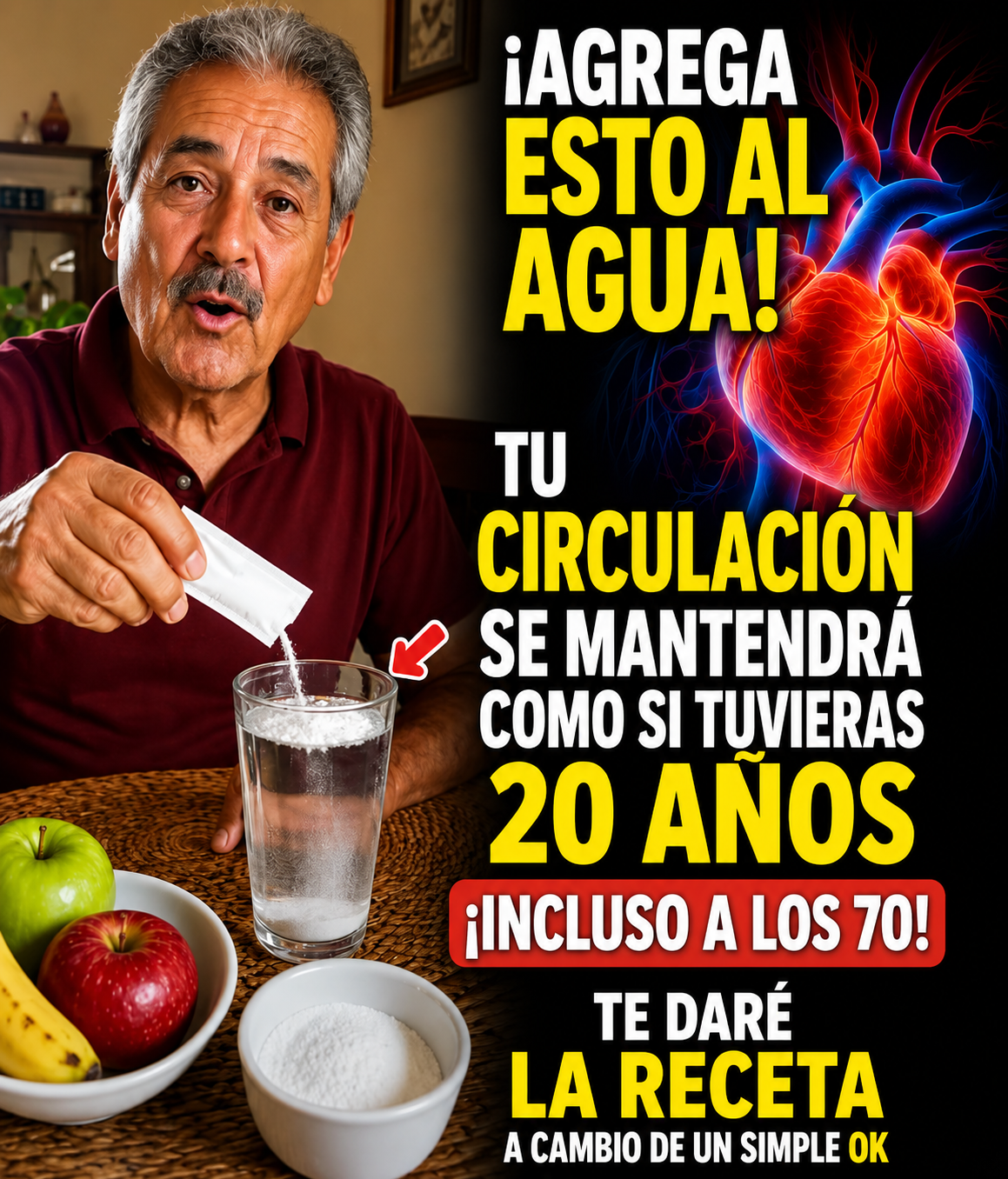 Hidratación después de los 60