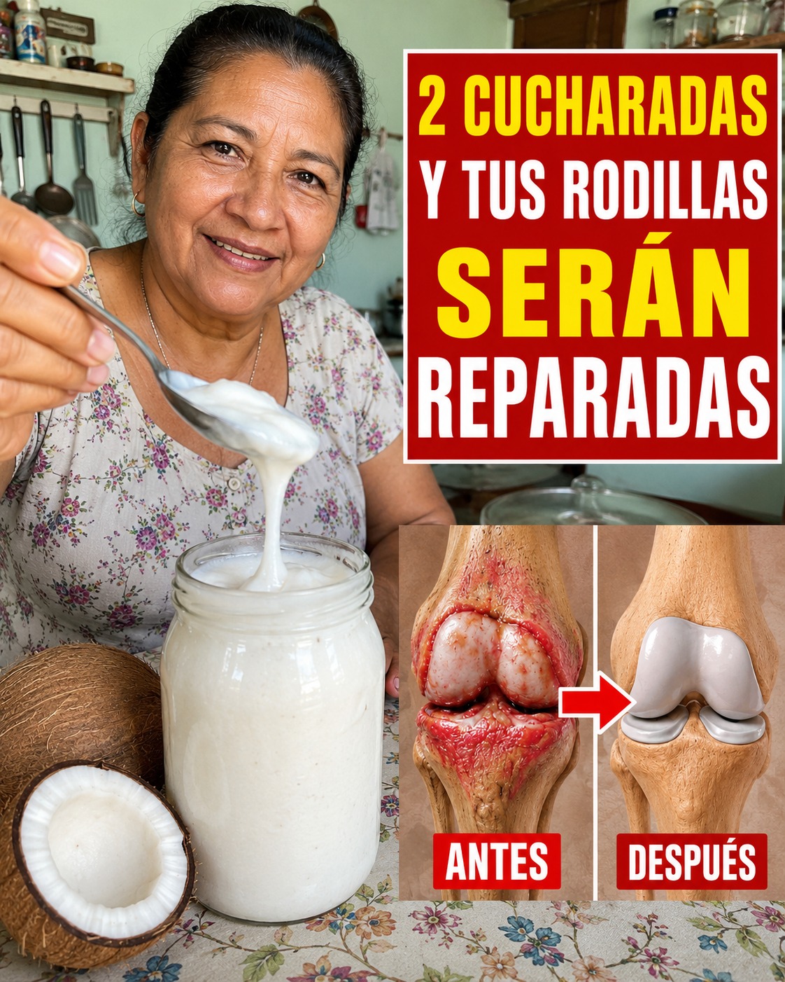 Alimento para regenerar cartílago de rodilla