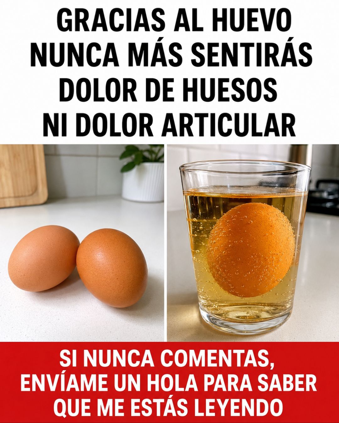 Huevo en vaso