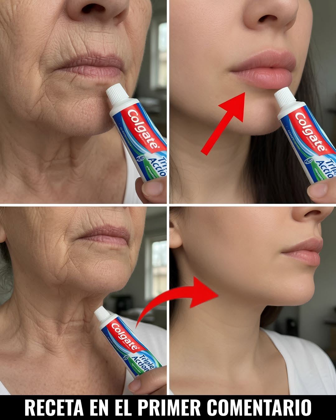 Uso de pasta dental en el cuidado de la piel