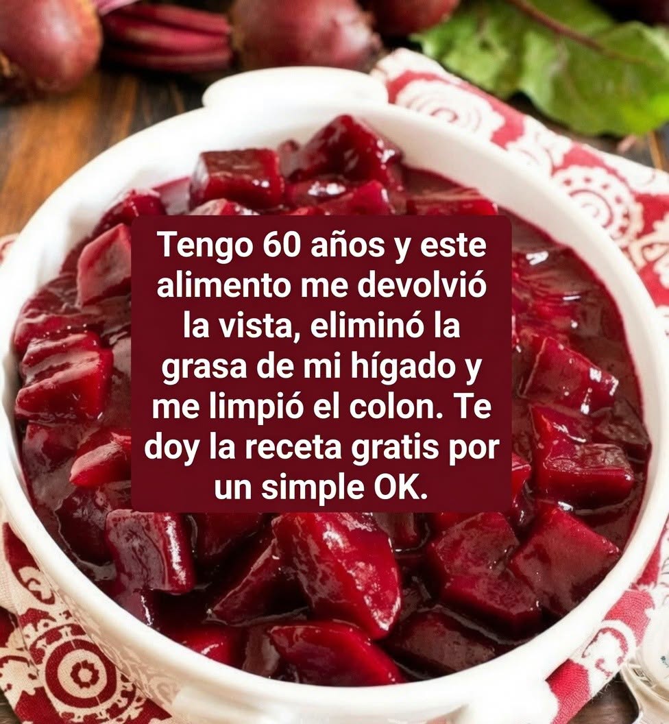 Plato de remolachas